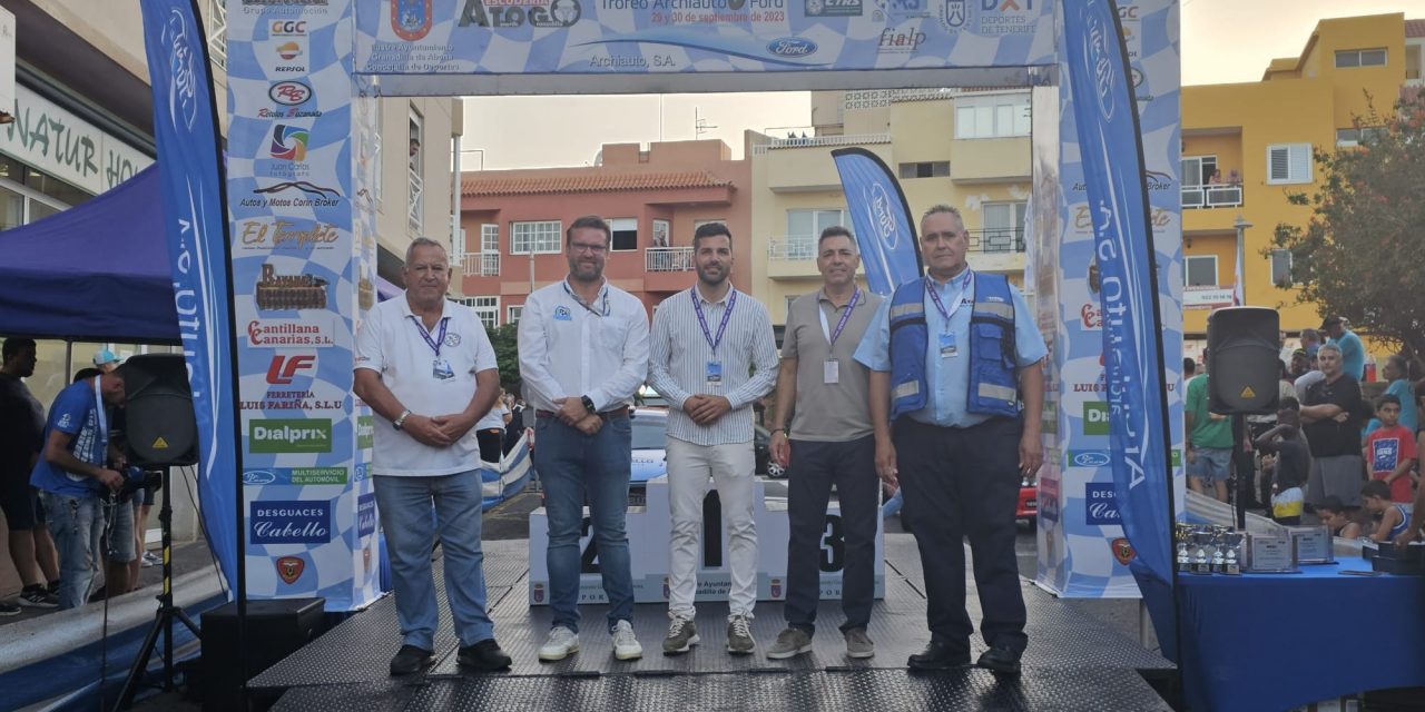 Ángel Bello y Miguel Reverón se llevan el 18º Rallysprint Atogo – Trofeo Archiauto Ford