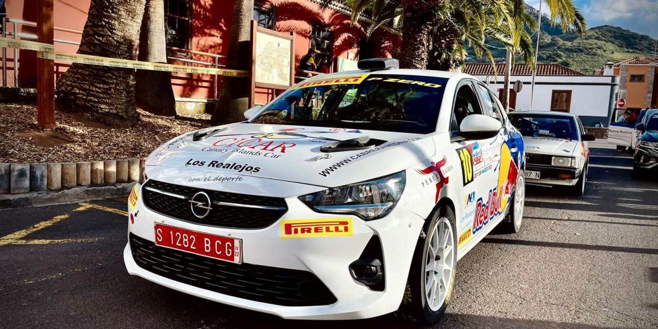 Positiva toma de contacto de José Francisco Rodríguez-Naira González con el Opel Corsa Rally4 de Sports & You Canarias