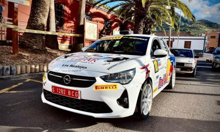 Positiva toma de contacto de José Francisco Rodríguez-Naira González con el Opel Corsa Rally4 de Sports & You Canarias