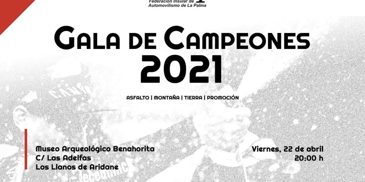 La FIALP celebrará su Gala de Campeones 2021 el  próximo viernes
