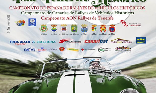 El CERVH viaja a las Islas Canarias (Rallye Orvecame Isla de Tenerife Histórico) para su tercera prueba del 2022.