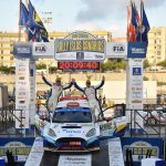 Cruz-Mujica llevan al triunfo al equipo DISA Copi Sport en el Rally Islas Canarias con el Ford Fiesta de Archiauto.