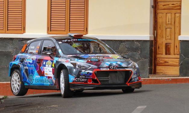 Dura experiencia para Benjamín Avella y Pedro Domínguez en el Rally Islas Canarias