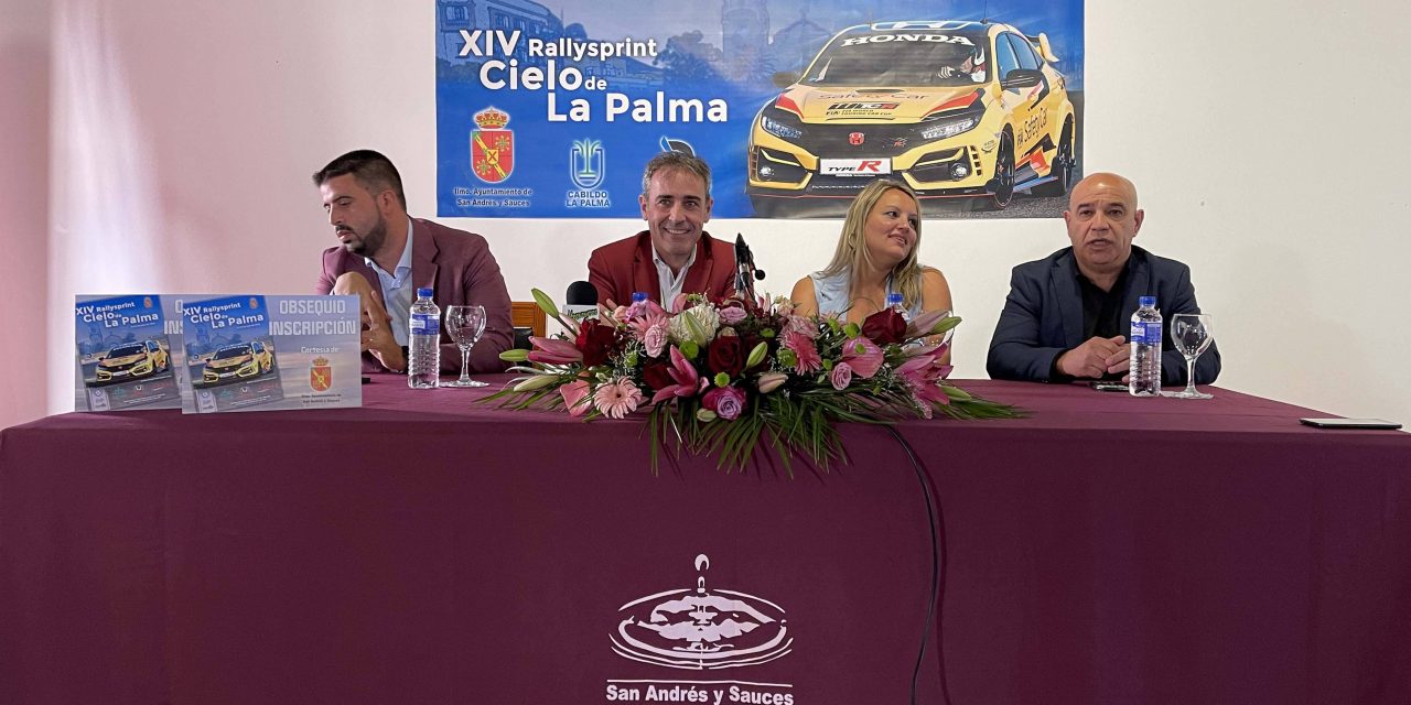 Presentado en San Andrés y Sauces el XIV  Rallysprint Cielo de La Palma