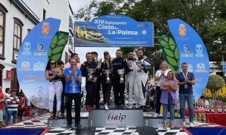 Carlos Alexis Martín-Itahisa Rodríguez, con Honda, se imponen en el XIV Rallysprint Cielo de La Palma