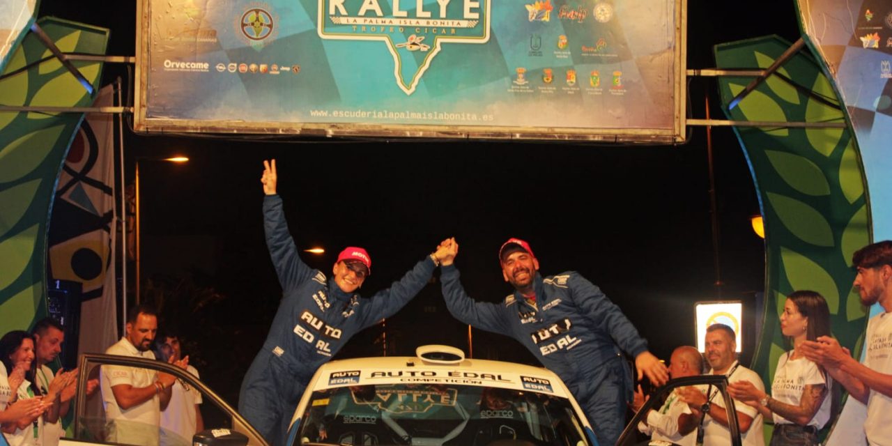El equipo Auto Édal Competición estuvo presente en el 47 Rally La Palma Isla Bonita.