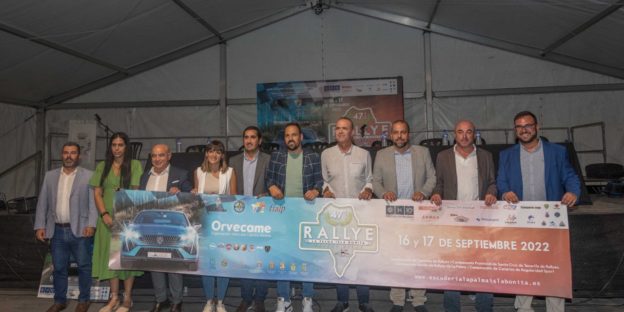 Pistoletazo de salida para el 47 Rallye La Palma Isla Bonita – Trofeo CICAR
