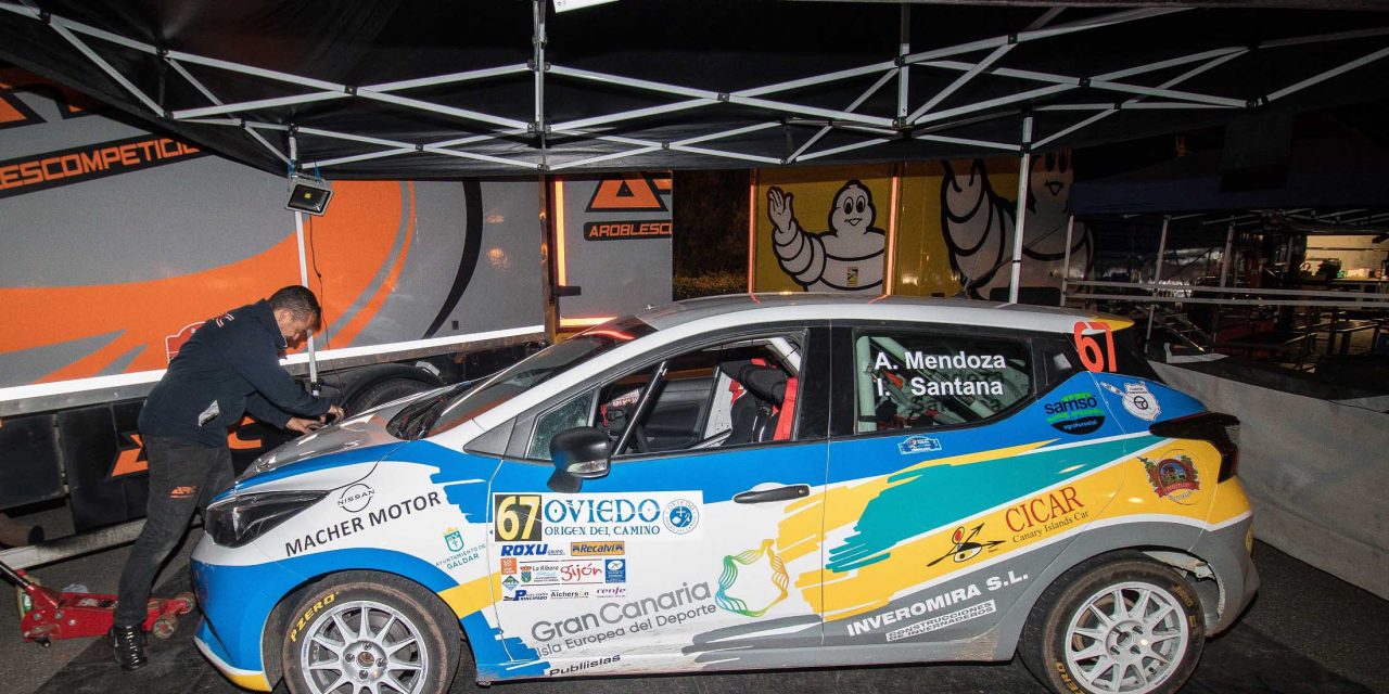 Armiche Mendoza ya está en Asturias para disputar su primer Rally Villa de Llanes