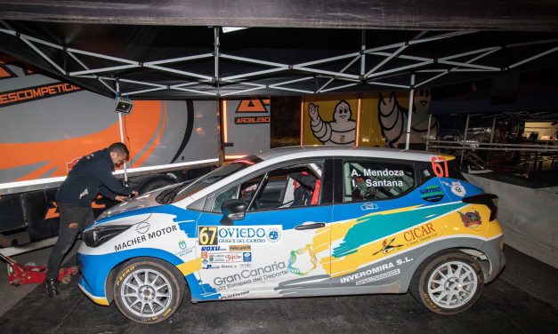 Armiche Mendoza ya está en Asturias para disputar su primer Rally Villa de Llanes