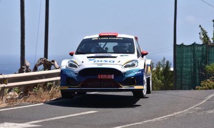 Cuatro de cuatro para DISA Copi Sport y el Ford Fiesta Rally2 tras vencer en el Rallye La Palma Isla Bonita.