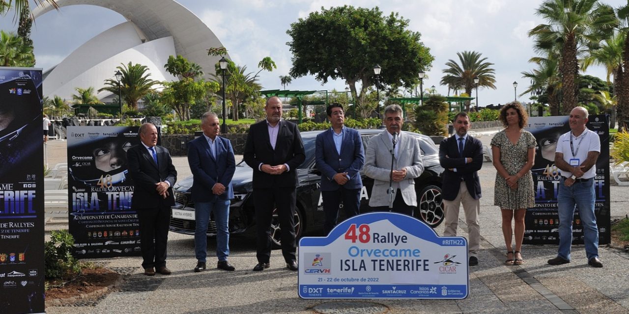 Presentado el 48º Rallye Orvecame Isla Tenerife