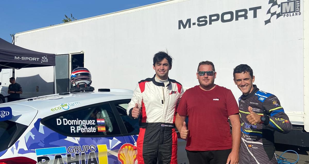 Diego Domínguez se estrena en el asfalto con Rogelio Peñate en el Rally de España del WRC