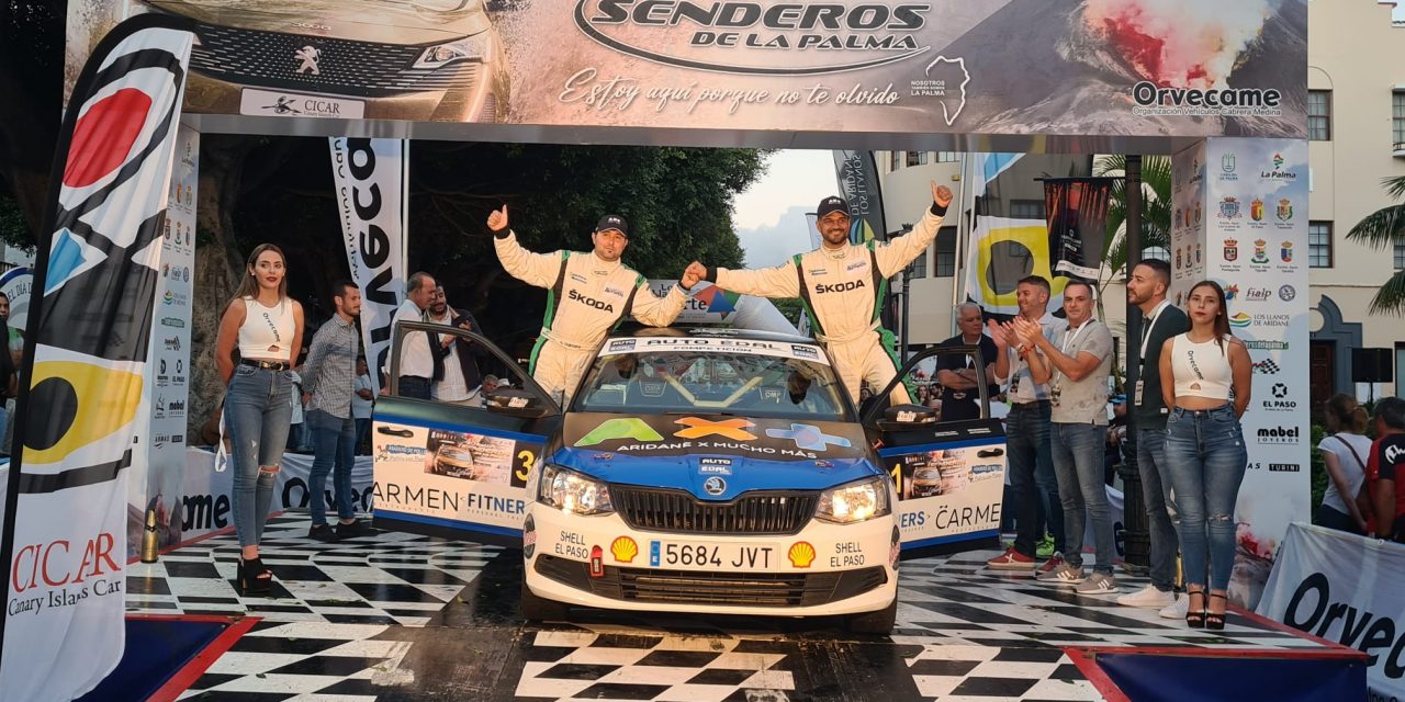Rodríguez – González finalizan el 48 Rally Senderos de La palma y Santana – Quesada abandonan la prueba.
