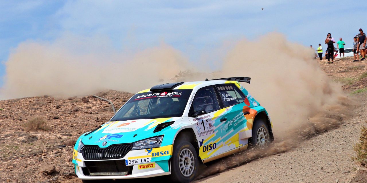 Nueva victoria de Gustavo Sosa en el Rally Puerto del Rosario