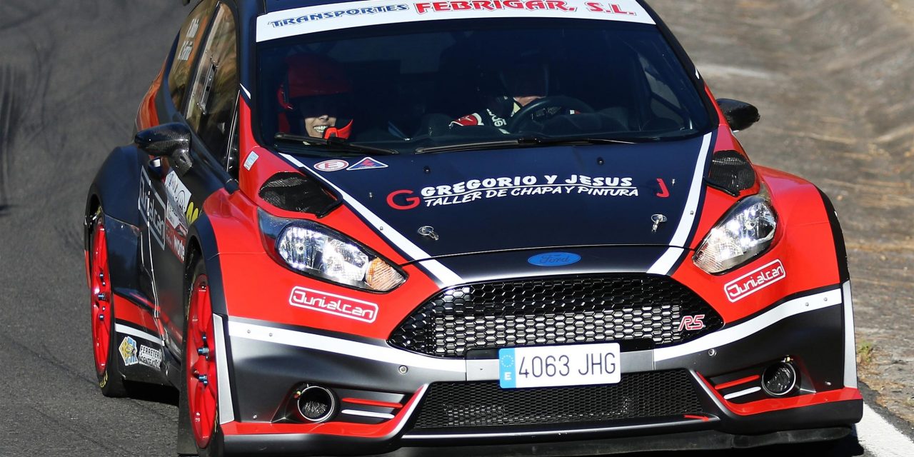 Félix Brito y Cristina Fariña finalizan cuartos en el Rallysprint La Gomera