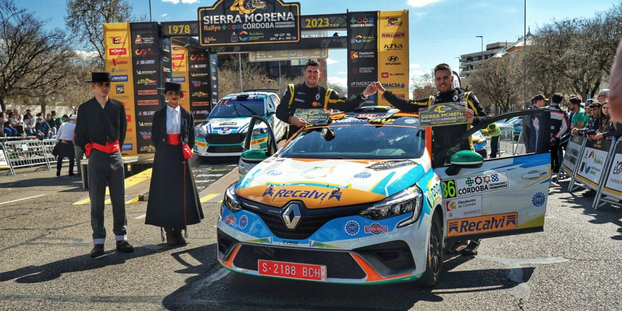 Buen debut de Alejandro Martín-Aday Ortiz en el «Volante FALP» – Rallye Sierra Morena