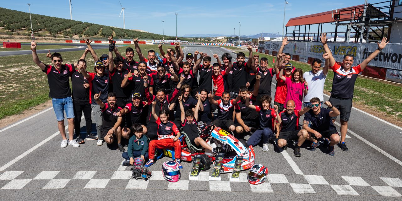 Éxito de Monlau Motul Karting Team en el inicio del Campeonato de España de Karting
