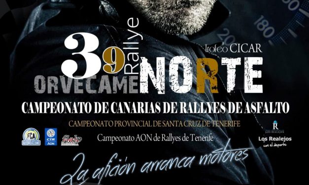 Rallye Orvecame Norte: 106 inscritos y rutómetro inédito para la prueba inaugural  del Campeonato de Canarias