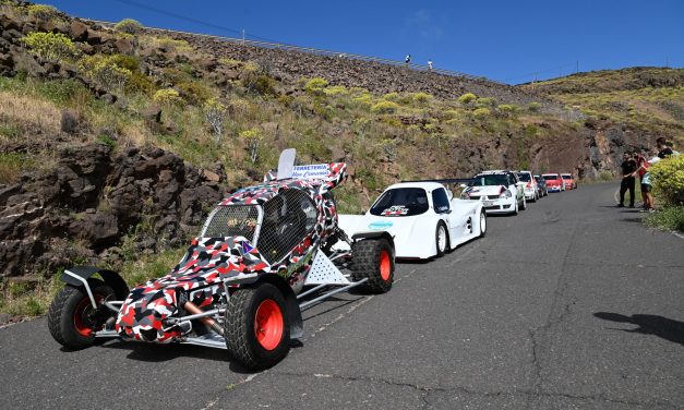 La Escudería Gomera Auto Racing celebró un test de pretemporada