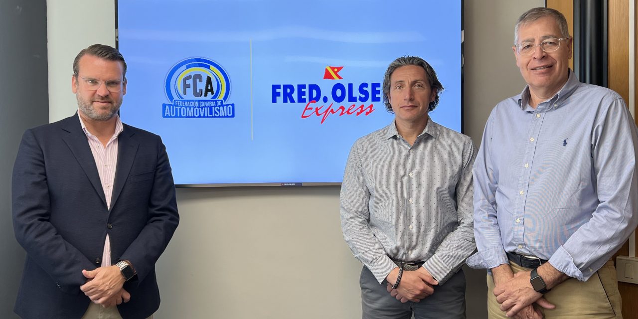 Acuerdo entre Fred. Olsen Express y la Federación Canaria de Automovilismo