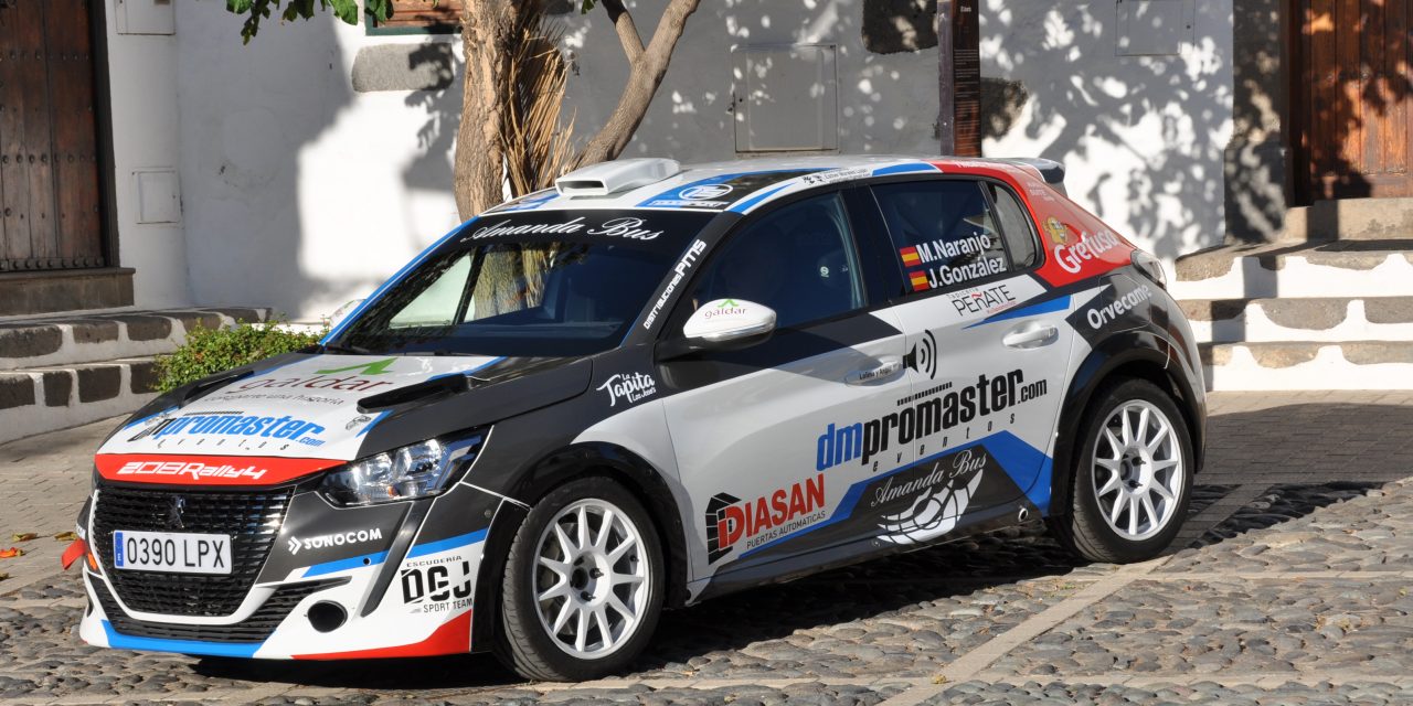 Manu Naranjo, estará en el Rally Islas Canarias: “Solo me planteo competir pásamelo bien”. Nuevo look en el 208 Rally4