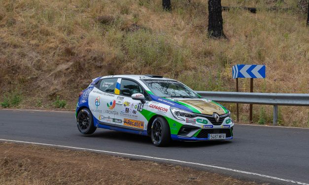 Zósimo y María Hernández no pudieron completar el  Rallye Isla de Gran Canaria