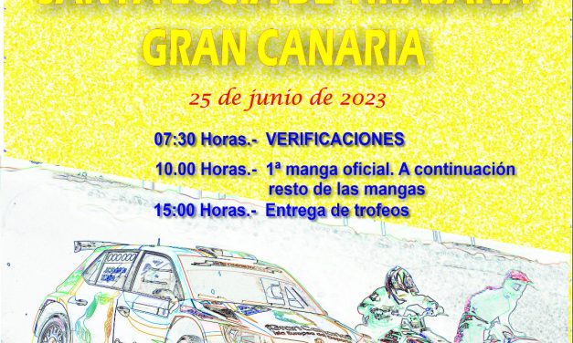 II Slalom Santa Lucía de Tirajana, Gran Canaria 2023 – La prueba se disputa este domingo con 45 inscritos