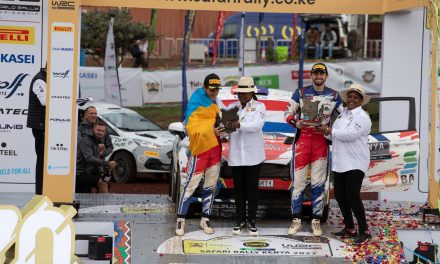 La victoria en el Rally Safari ya está  en el palmarés de Rogelio Peñate