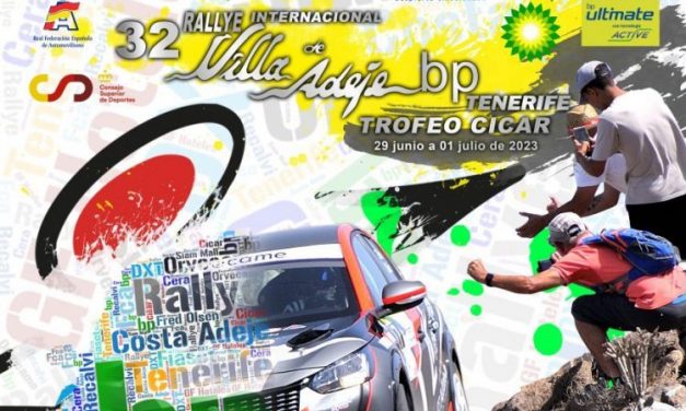 Miguel Suárez y Sergio Fuentes llegan como líderes de los campeonatos FIASCT al 32º Rallye Villa de Adeje