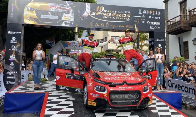 Miguel Suárez y Eduardo González logran el triunfo en el  49 Rally Senderos de La Palma