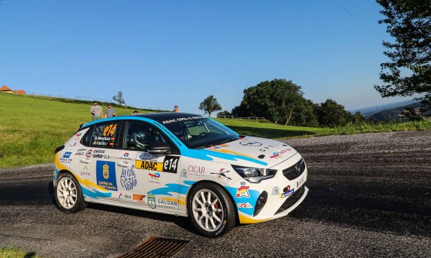 Armiche Mendoza y Alejandro Falcón culminan sextos de la Adac Opel e-Rally Cup en el Rally Weiz