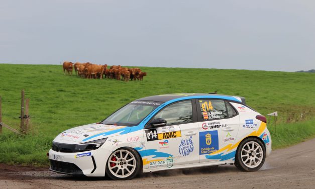 Armiche Mendoza y Alejandro Falcón, componentes del Rally Team Spain, rumbo al Rally Mont-Blanc Morzine