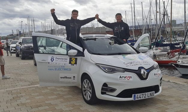 Tony y Aday Lujan terceros en Galicia – CEEA – 7º Eco Rally A Coruña