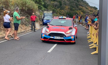 Félix Brito y Cristina Fariña en el Rallysprint de Atogo