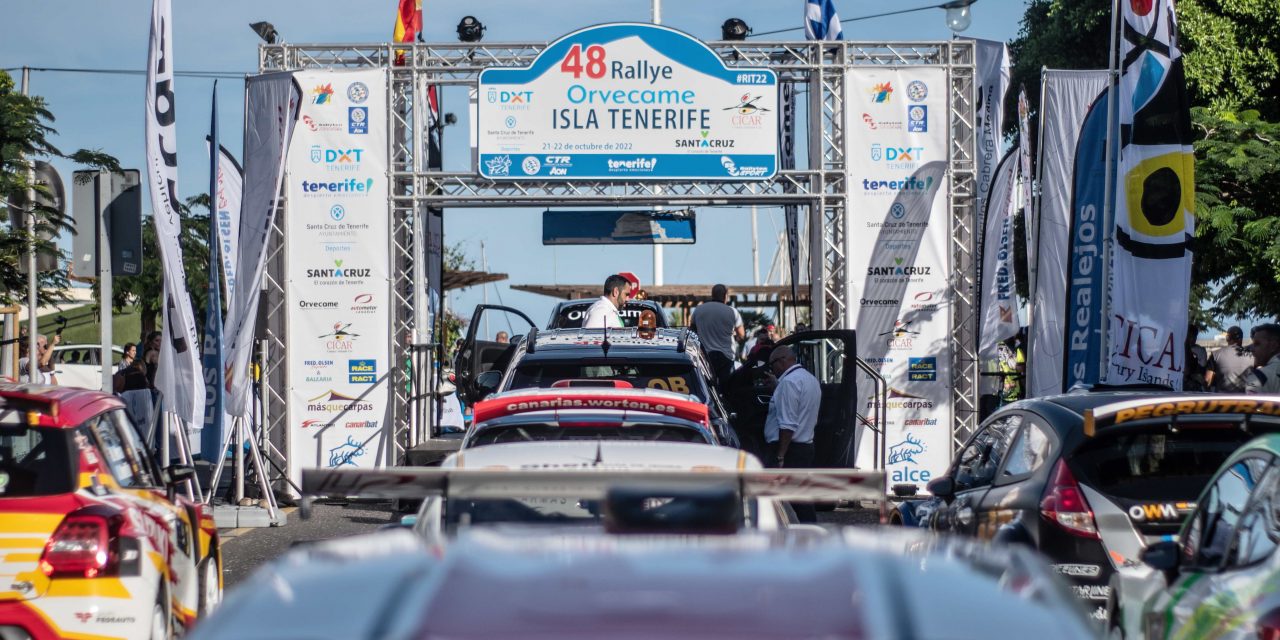 49 Rallye Orvecame Isla Tenerife e Isla Tenerife Histórico: presentación conjunta el viernes seis de octubre