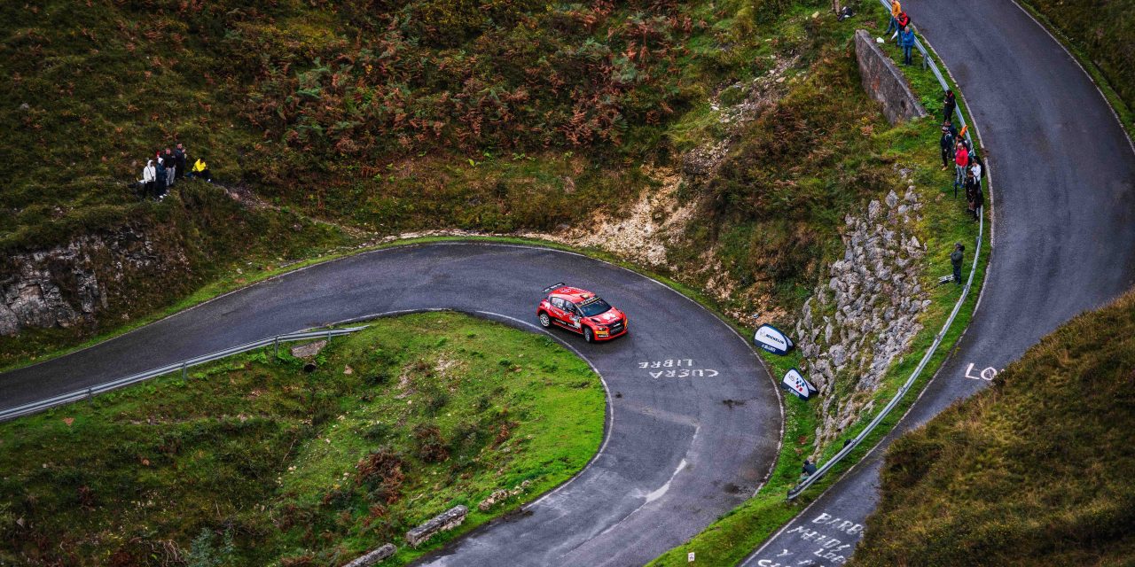 Diego Ruiloba lidera por primera vez un rally del Supercampeonato de España al volante del Citroën C3 Rally2