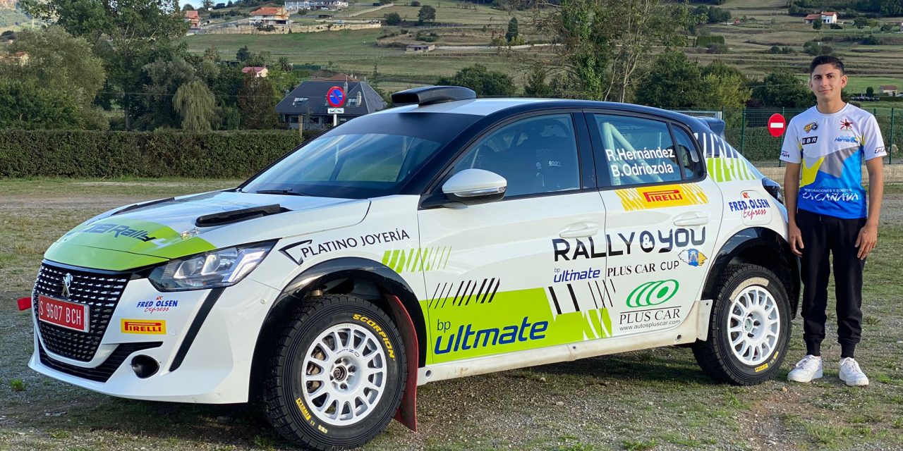 Raúl Hernández, en el ‘Princesa de Asturias’ y ‘RACC – Cataluña’ como premio por ganar la Rally & You BP Ultimate Plus Car Cup 2022