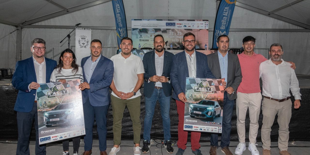 El 48 Rallye La Palma Isla Bonita – Trofeo CICAR pisa el acelerador tras celebrar su presentación