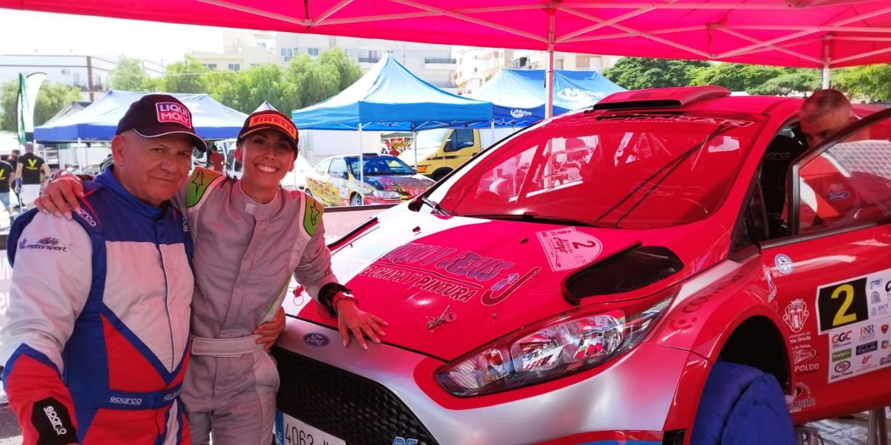 Félix Brito y Cristina Fariña finalizan quintos en el Rallysprint de Atogo