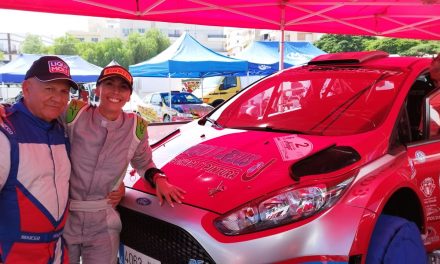 Félix Brito y Cristina Fariña finalizan quintos en el Rallysprint de Atogo