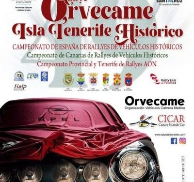 El Rallye Orvecame Isla Tenerife Histórico acapara la agenda FIASCT del fin de semana.