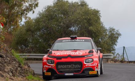Sergio Fuentes defiende sus opciones al título provincial e insular en el Rallye Isla Tenerife