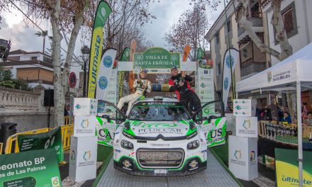 Vibrante victoria de Yeray Lemes y Rogelio Peñate en el Rallye Villa de Santa Brígida
