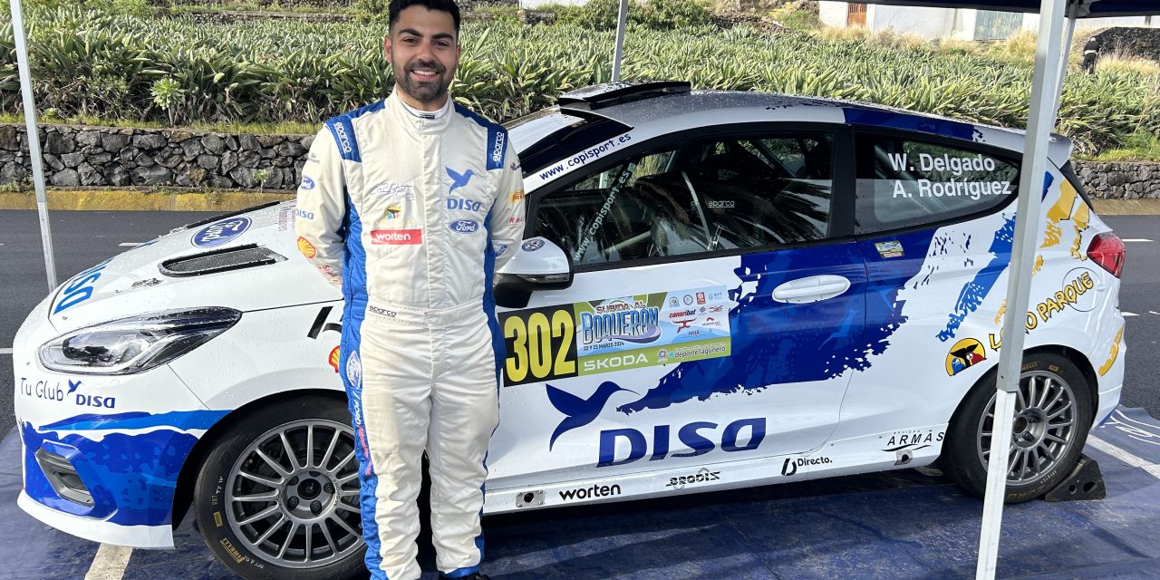 Ilusionante inicio de temporada en el Rally Orvecame Norte para Walter Delgado como Junior DISA Copi Sport