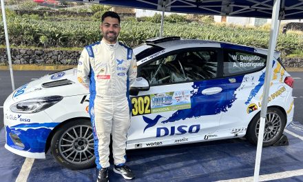 Ilusionante inicio de temporada en el Rally Orvecame Norte para Walter Delgado como Junior DISA Copi Sport