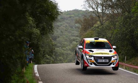 Doble podio para Sito Español en los tramos de asfalto del Rally Sierra Morena