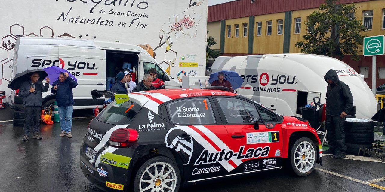 Miguel Suárez y Eduardo González viajan al ‘Villa de Teguise’ para preparar el Rally Islas Canarias