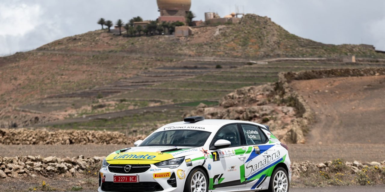 Javier Cañada y Aday Ortiz logran la primera victoria del año en la Rally & You Bp Ultimate Plus Car Cup 2024
