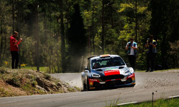 Gil Membrado, quinto en su debut con el Ford Fiesta Rally2 en la Copa de España de Asfalto
