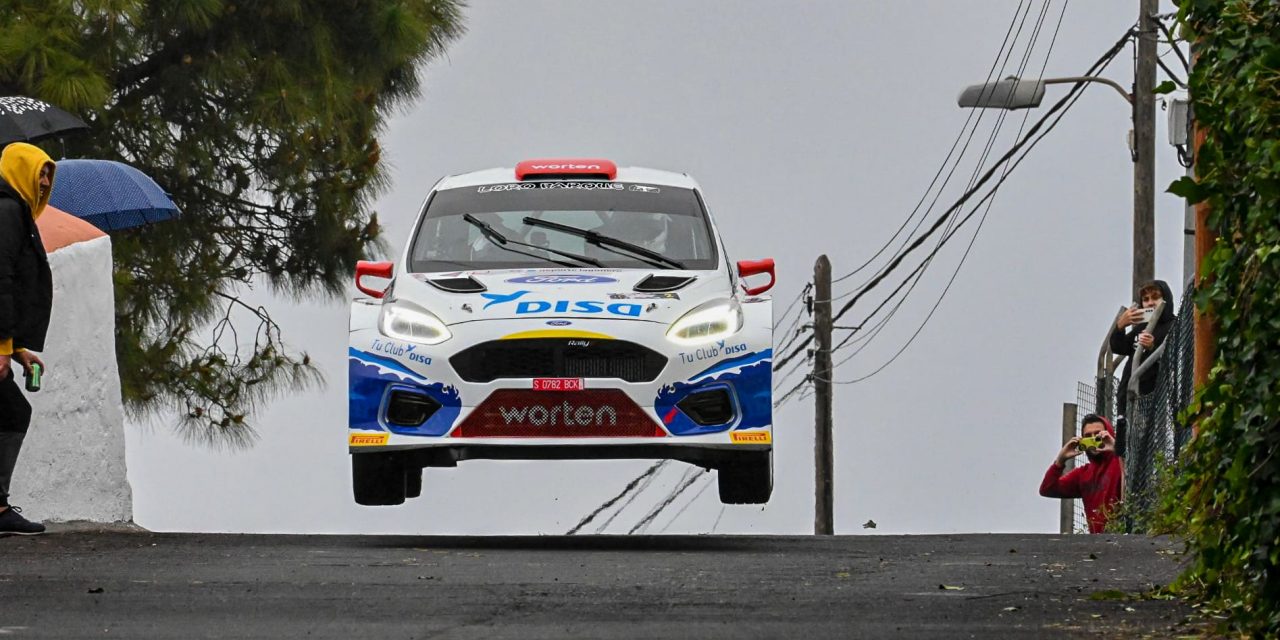 Tras su abandono en el Norte, el DISA Copi Sport ya trabaja en el Ford Fiesta Rally2 de Enrique Cruz de cara al Rallye Islas Canarias